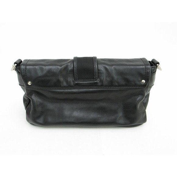 Prada Leather Black Bag Shoulder - Picture 1 of 10